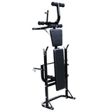 NNEVL Weight Bench with Weight Rack&Barbell and Dumbbell Set 30.5kg