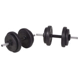 NNEVL Weight Bench with Weight Rack&Barbell and Dumbbell Set 120 kg