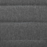 NNEVL Dining Chairs 6 pcs Light Grey Fabric
