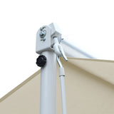 NNEVL Free Standing Awning 4x3 m Cream