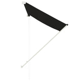 NNEVL Retractable Awning 150x150 cm Anthracite