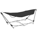 NNEVL Hammock with Foldable Stand Black