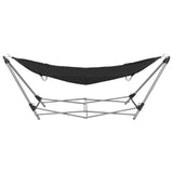 NNEVL Hammock with Foldable Stand Black
