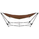 NNEVL Hammock with Foldable Stand Brown
