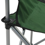 NNEVL Camping Table and Chair Set 3 Pieces Green