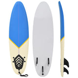 NNEVL Surfboard 170 cm Blue and Cream