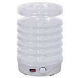 NNEVL Food Dehydrator Round 250 W 6 Trays