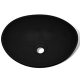NNEVL Ceramic Basin 40x33 cm Black