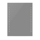NNEVL Bathroom Mirror 60x80 cm with LED Lights