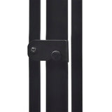 NNEVL Fireplace Fence for Pets Black Steel