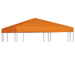 NNEVL Gazebo Top Cover 310 g/m² 3x3 m Orange