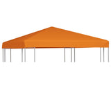 NNEVL Gazebo Top Cover 310 g/m² 3x3 m Orange
