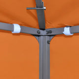 NNEVL Gazebo Top Cover 310 g/m² 3x3 m Orange