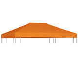 NNEVL Gazebo Top Cover 310 g/m² 4x3 m Orange