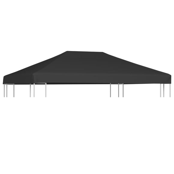 NNEVL Gazebo Top Cover 310 g/m² 4x3 m Grey