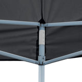 NNEVL Folding Pop-up Partytent with Sidewalls 3x6 m Anthracite
