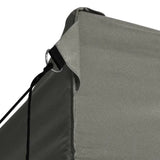 NNEVL Foldable Tent Pop-Up with 4 Side Walls 3x4.5 m Anthracite
