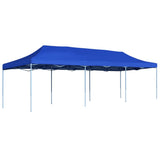 NNEVL Folding Pop-up Party Tent 3x9 m Blue