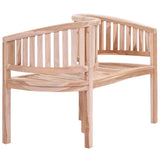 NNEVL Garden Bench 120 cm Solid Teak
