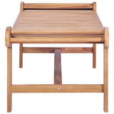 NNEVL Coffee Table 100x50x45 cm Solid Teak