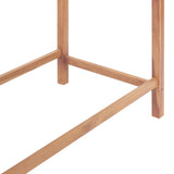 NNEVL Garden Bar Table 120x65x110 cm Solid Teak Wood