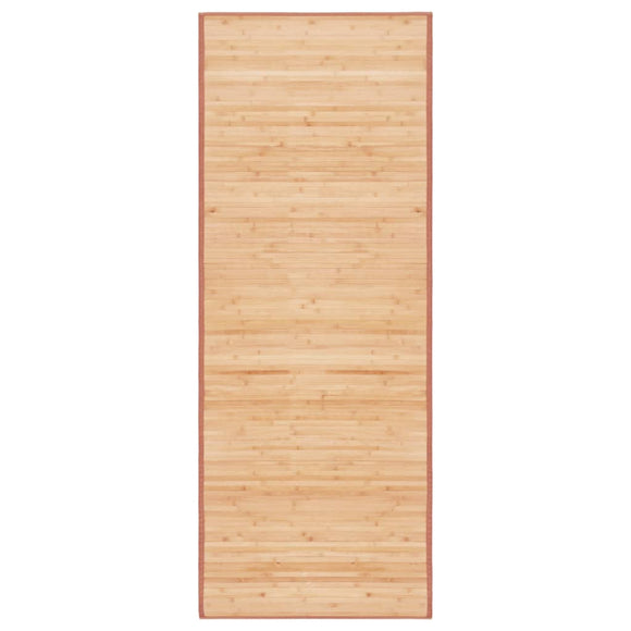 NNEVL Rug Bamboo 80x200 cm Brown