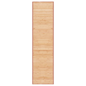 NNEVL Rug Bamboo 80x300 cm Brown