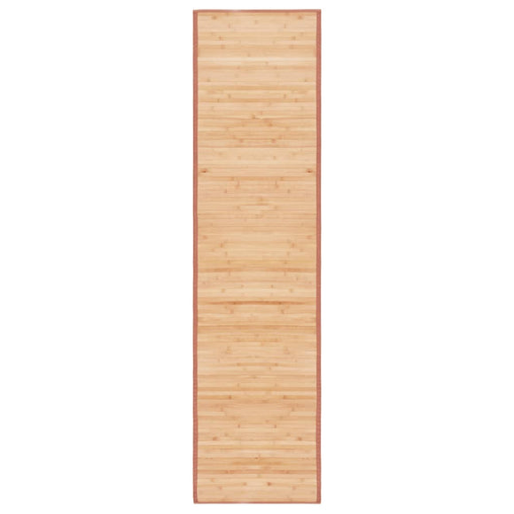 NNEVL Rug Bamboo 80x300 cm Brown
