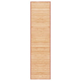 NNEVL Rug Bamboo 80x300 cm Brown