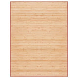 NNEVL Rug Bamboo 150x200 cm Brown