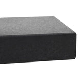 NNEVL Parasol Base Granite 25 kg Rectangular Black