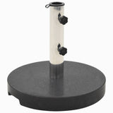NNEVL Parasol Base Granite 20 kg Round Black