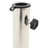 NNEVL Parasol Base Granite 20 kg Round Black