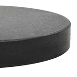 NNEVL Parasol Base Granite 20 kg Round Black