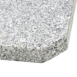 NNEVL Umbrella Weight Plate Granite 25 kg Square Grey