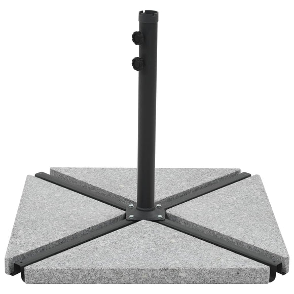 NNEVL Umbrella Weight Plate Granite 15 kg Triangular Grey