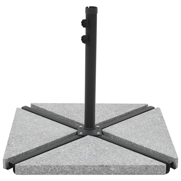 NNEVL Umbrella Weight Plate Granite 15 kg Triangular Grey