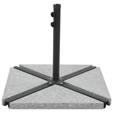 NNEVL Umbrella Weight Plate Granite 15 kg Triangular Grey