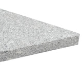 NNEVL Umbrella Weight Plate Granite 15 kg Triangular Grey