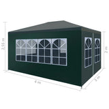 NNEVL Party Tent 3x4 m Green