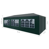 NNEVL Party Tent 3x9 m Green