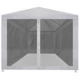 NNEVL Party Tent with 6 Mesh Sidewalls 6x3 m