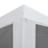 NNEVL Party Tent with 6 Mesh Sidewalls 6x3 m