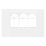 NNEVL Party Tent Sidewall 2 pcs with Window PE White