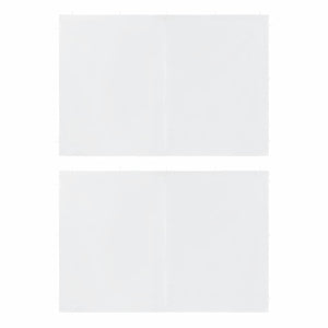NNEVL Party Tent Sidewall 2 pcs with Zipper PE White