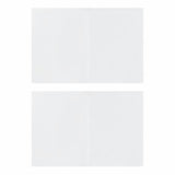 NNEVL Party Tent Sidewall 2 pcs with Zipper PE White