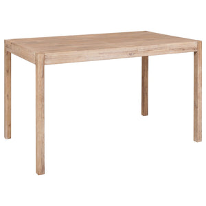 NNEVL Dining Table 120x70x75 cm Solid Acacia Wood