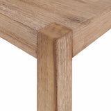 NNEVL Dining Table 120x70x75 cm Solid Acacia Wood