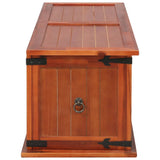 NNEVL Storage Chest 90x45x40 cm Solid Acacia Wood
