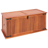 NNEVL Storage Chests 3 pcs Solid Acacia Wood